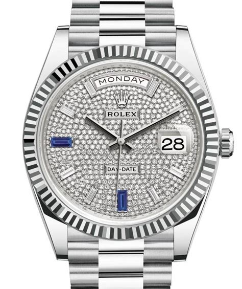 rolex day date pave|Rolex diamond paved dial.